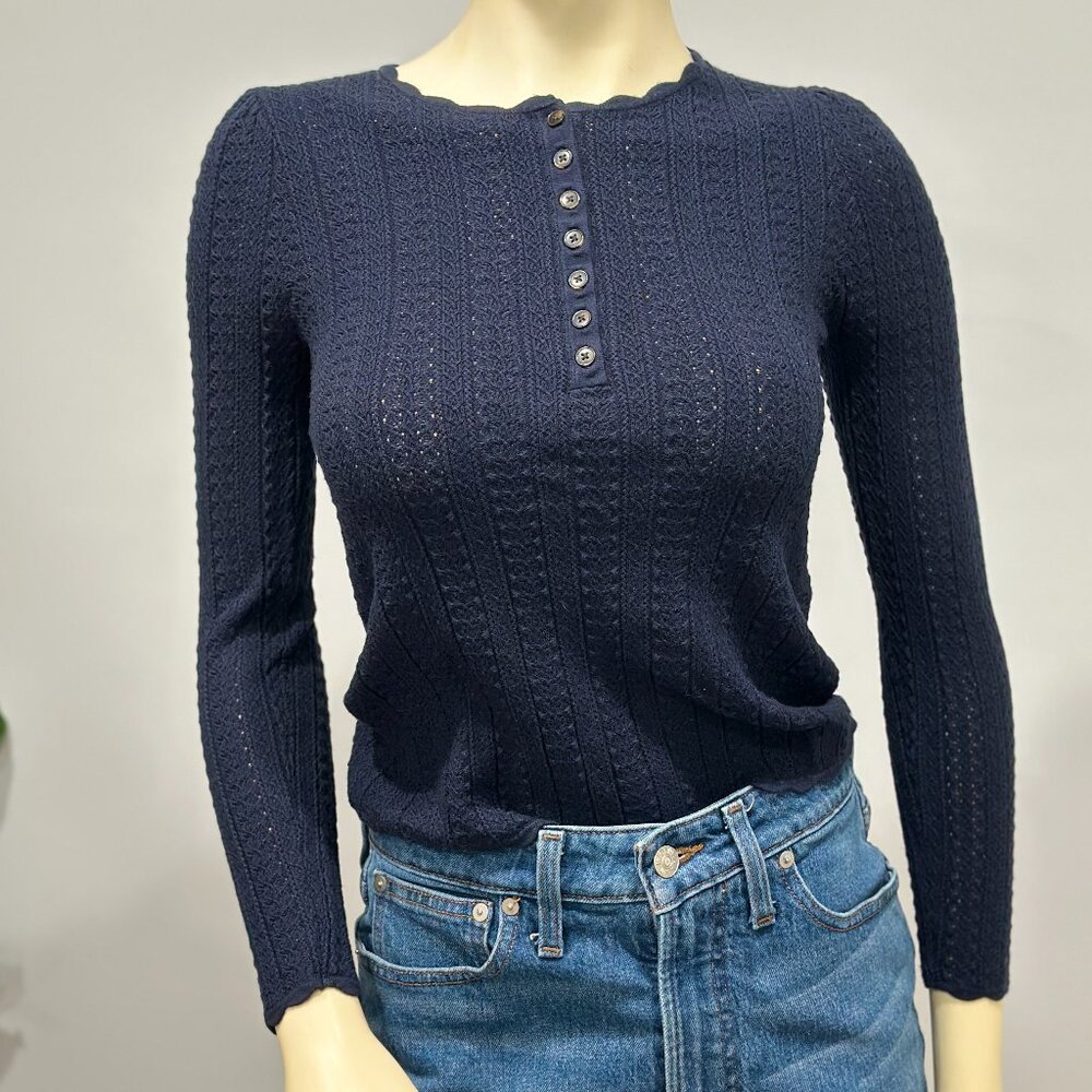 Sezane Camila Jumper in Navy Size Small